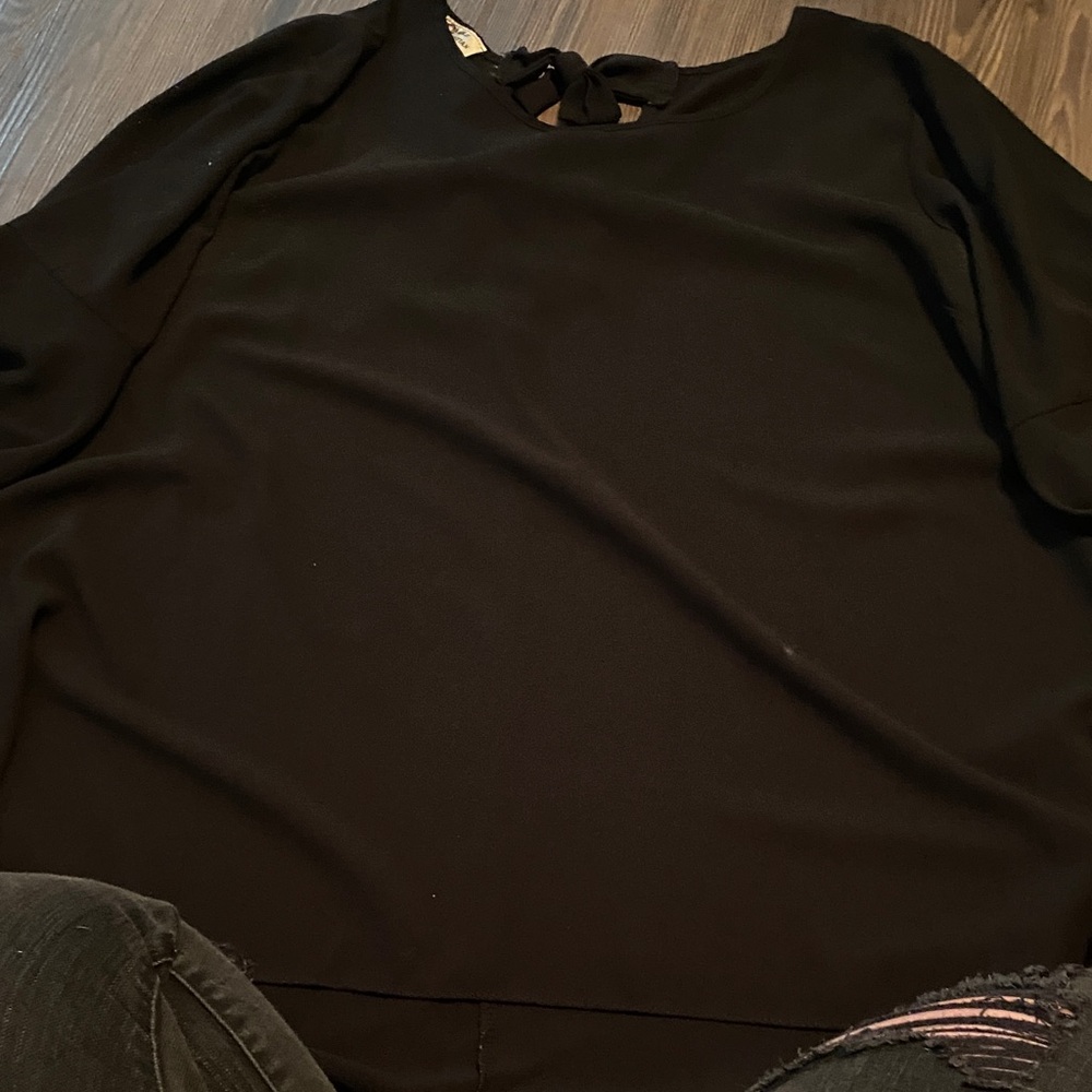 Sophisticated Black Women's Blouse